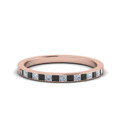 0.25 Ct. Princess Channel Wedding Band