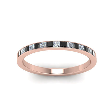 0.25 Ct. Princess Channel Wedding Band
