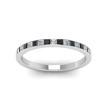 0.25 Ct. Princess Channel Wedding Band