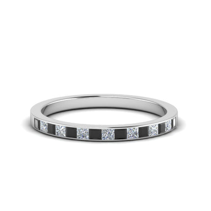 0.25 Ct. Princess Channel Wedding Band