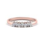 14k Rose Gold / Diamond / Lab Grown