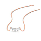 14k Rose Gold / Diamond / Lab Grown