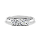 14k White Gold / Diamond / Lab Grown