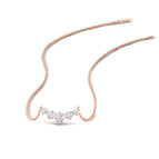 14k Rose Gold / Diamond / Lab Grown