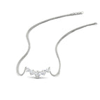 14k White Gold / Diamond / Lab Grown