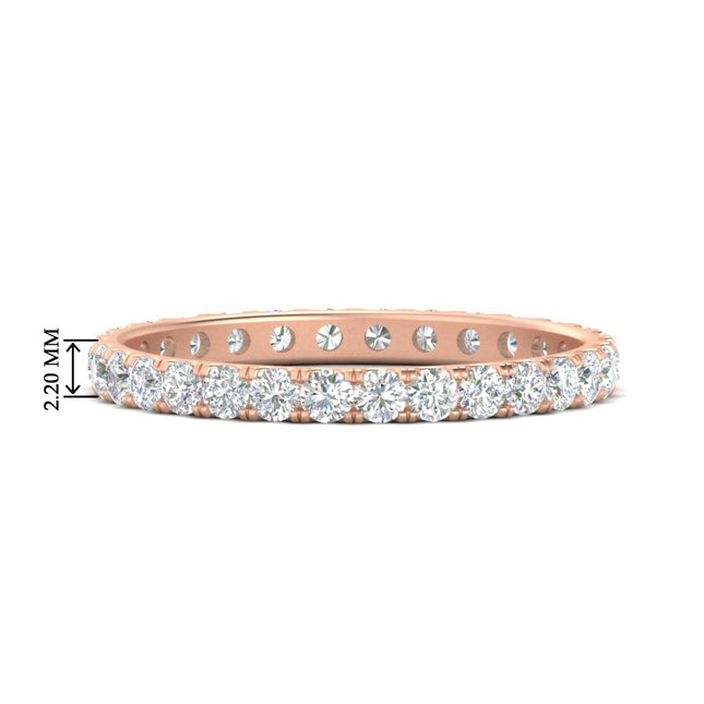 0.75 Ct. Round Eternity Wedding Band