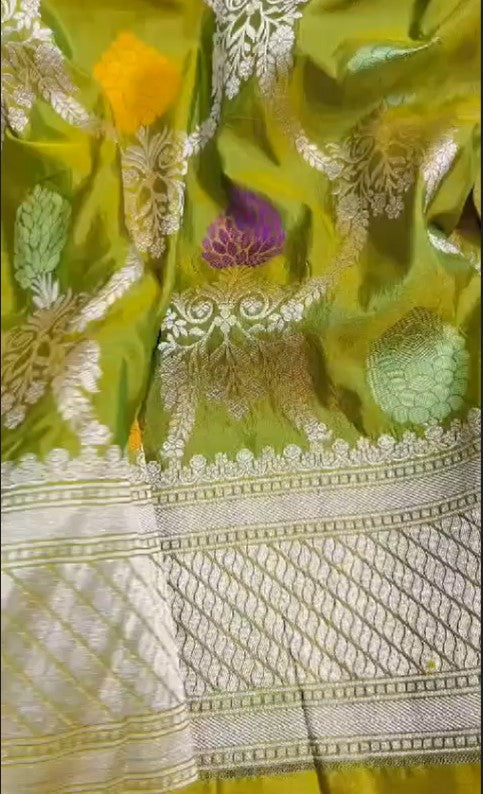 Banarasi Pure Katan Silk Saree