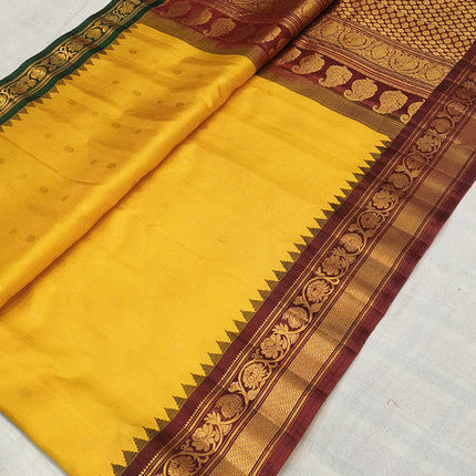 Beautiful Gadwal Handloom Pure Silk Saree