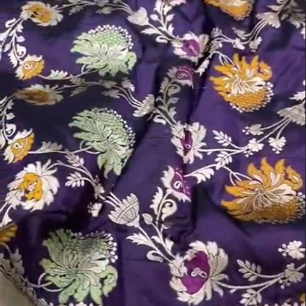 Beautiful Banarasi Pure Katan Silk Saree