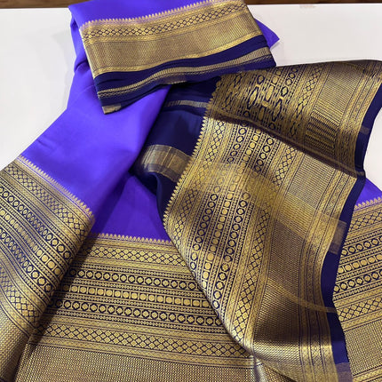 Beautiful Pure Mysoore Silk Indian Wedding Saree