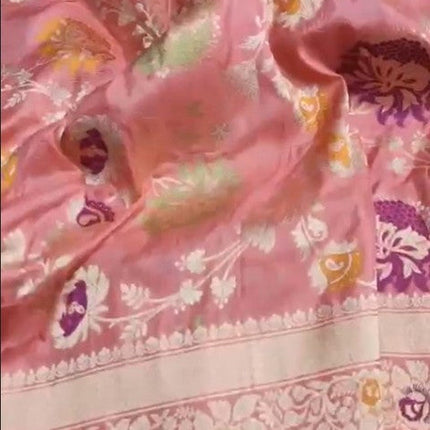 Beautiful Banarasi Pure Katan Silk Saree