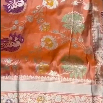 Beautiful Banarasi Pure Katan Silk Saree
