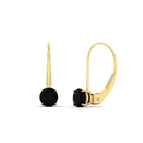 14K Yellow Gold / Black Diamond / Lab Grown