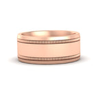 14k Rose Gold / 10 mm