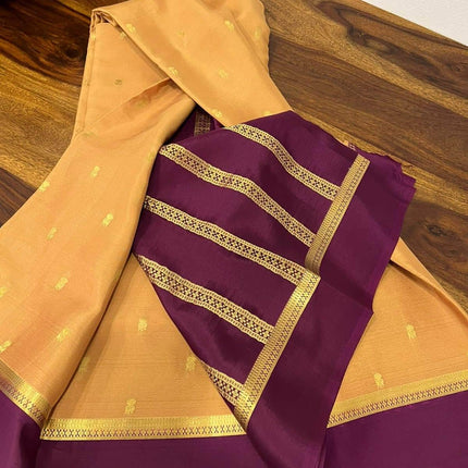 100gm Thickness Pure Mysoore Silk Saree