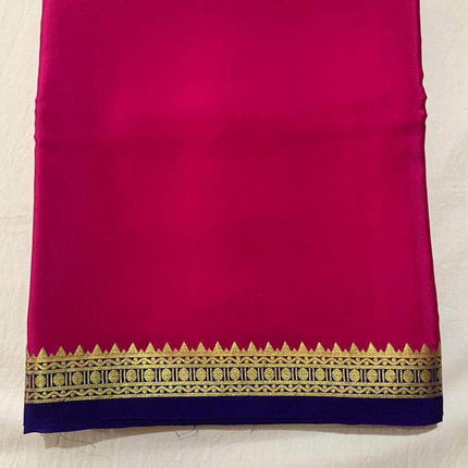 100gm Thickness Pure South Silk Saree