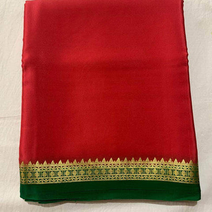 100gm Thickness Pure South Silk Saree