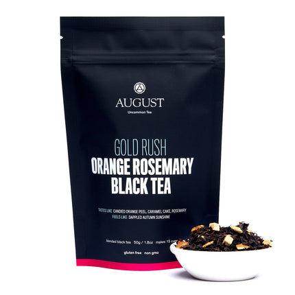 Gold Rush - Orange Rosemary Caramel Black Tea