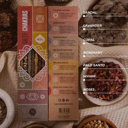 7 Chakra Incense Collection | Variety