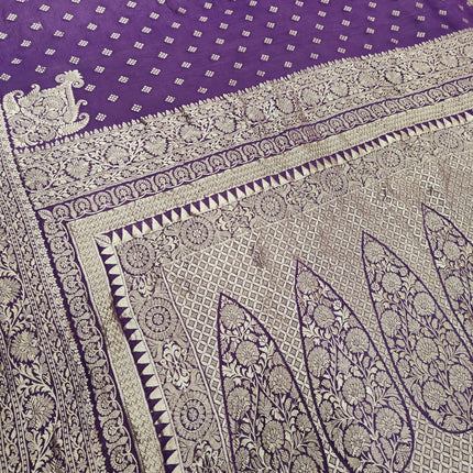 Beautiful Banarasi Lahariya Stripe Designer Khaddi Chiffon Saree