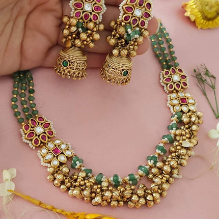 Traditional Design Multicolor Jewelry Set