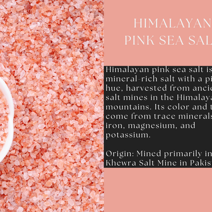 Himalayan Pink Sea Salt