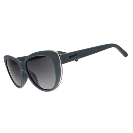 "Not Gray, Diet Black" Glam G Polarized Sunglasses