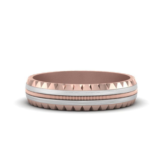 Milgrain Chiseled Band