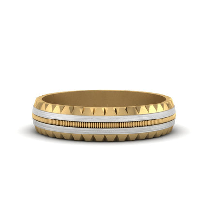 Milgrain Chiseled Band