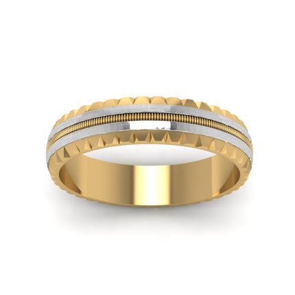 Milgrain Chiseled Band