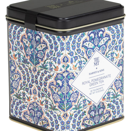Royal Pomegranate Green Tea, Tin of 20 Sachets