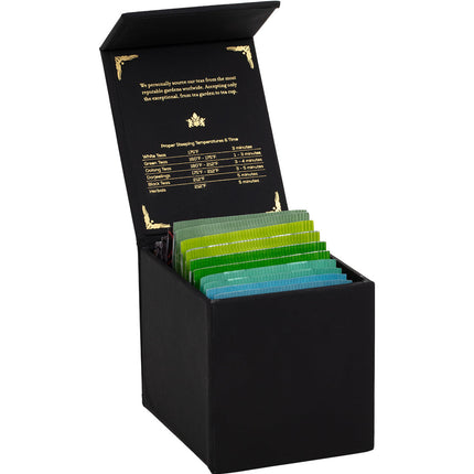 Harney Heritage – Organic Teabag Sampler Black Box