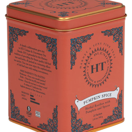 Pumpkin Spice, HT Tin of 20 Sachets