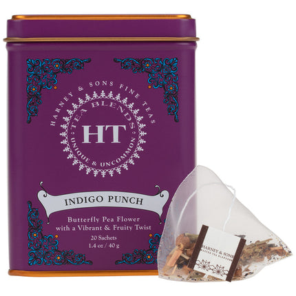 Indigo Punch, HT Tin of 20 Sachets