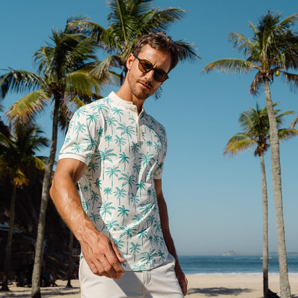 Catalyst Polo | Mantra Collar | Palm Forest