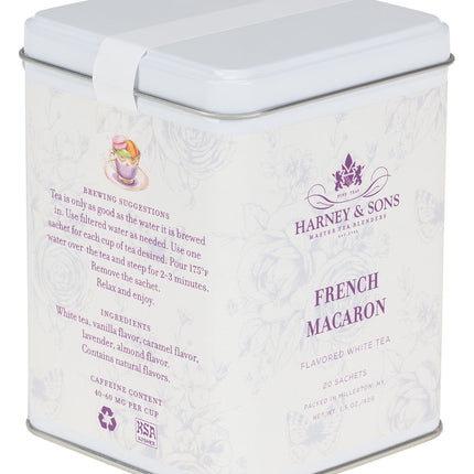 French Macaron, Tin of 20 Sachets