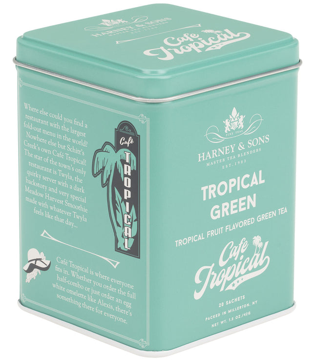 Tropical Green, Tin of 20 Sachets