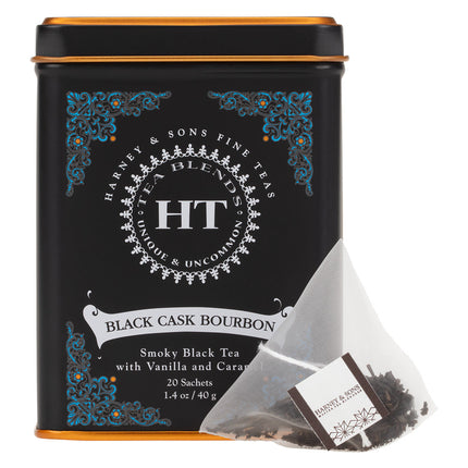 Black Cask Bourbon, HT Tin of 20 Sachets