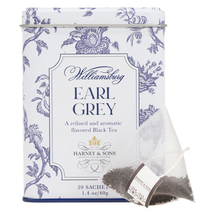 Williamsburg Earl Grey, Tin of 20 Sachets