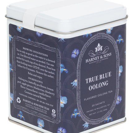 True Blue Oolong, Tin of 20 Sachets