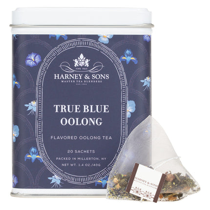 True Blue Oolong, Tin of 20 Sachets