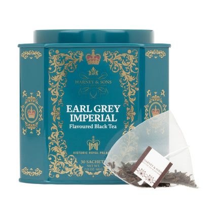 Earl Grey Imperial, HRP Tin of 30 Sachets