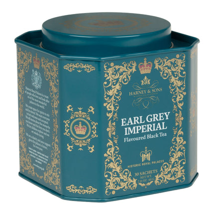 Earl Grey Imperial, HRP Tin of 30 Sachets
