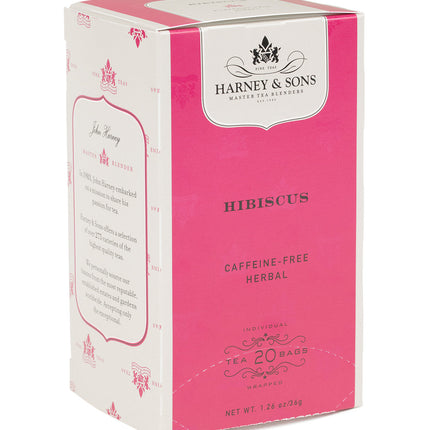 Hibiscus, Box of 20 Premium Teabags