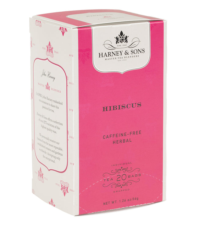 Hibiscus, Box of 20 Premium Teabags
