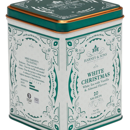 White Christmas Tea, Tin of 20 Sachets