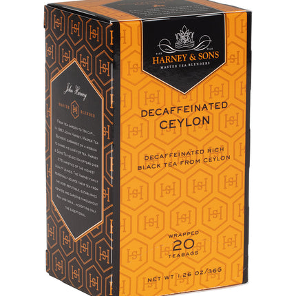 Decaf Ceylon, Box of 20 Premium Teabags