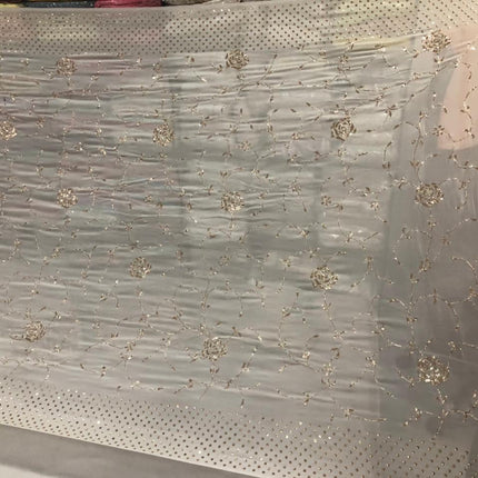 Beautiful Designer Custom Organza Saree