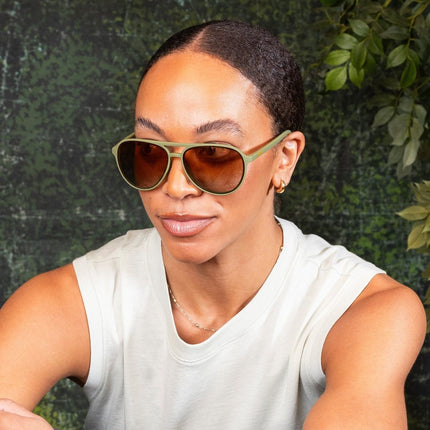 "I Come With Baggage” Mach G Polarized Sunglasses