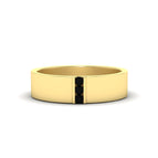 14k Yellow Gold / Black Diamond / Lab Grown